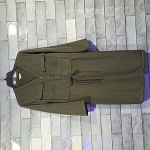 Max Studio Olive Long Sleeve Dress